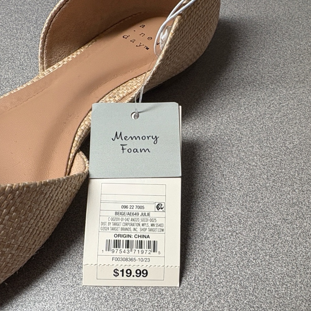 A New Day Ballet Flats NWT - Picture 2 of 3